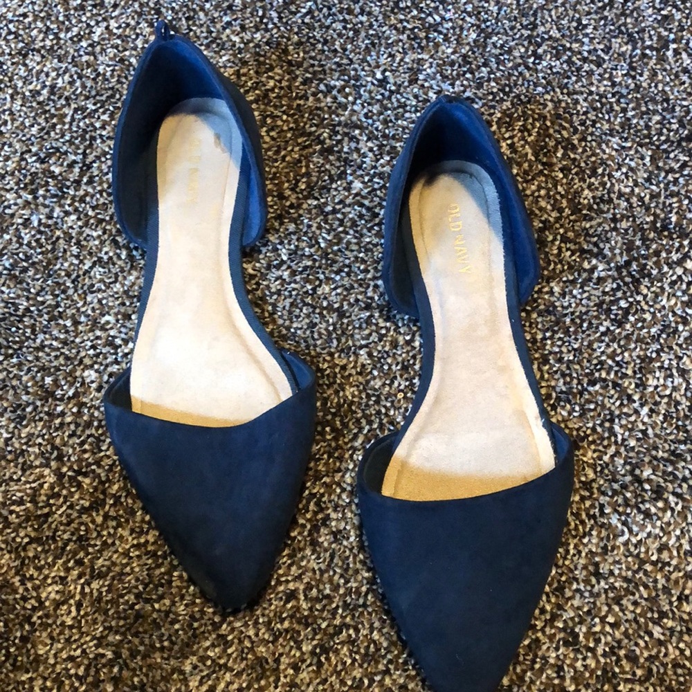 Old Navy Flats Navy Blue Size 7
